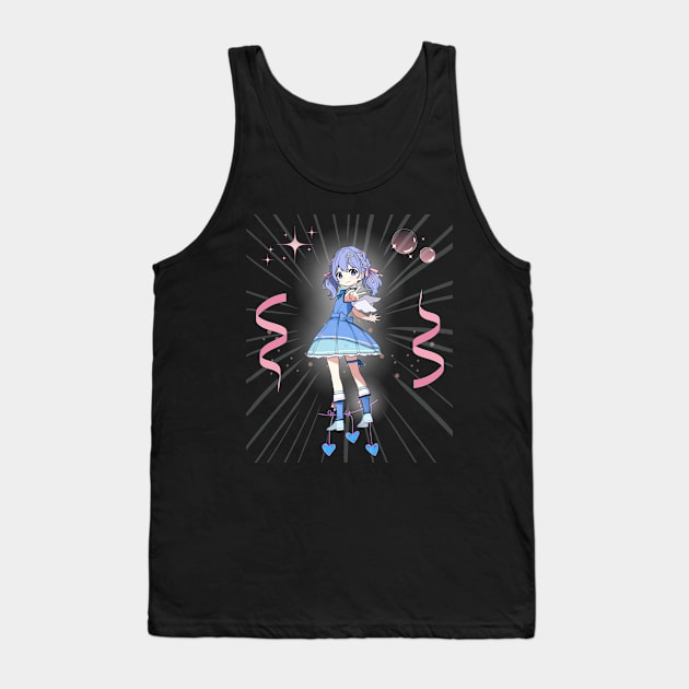 Cute anime Tank Top by Funtomass